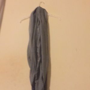 Gray infinity scarf